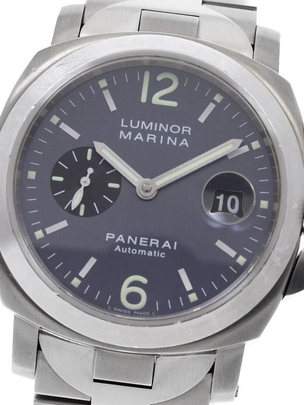 PANERAI Luminor Marina PAM00091 Date gray Dial Automatic Men's Watch_954188